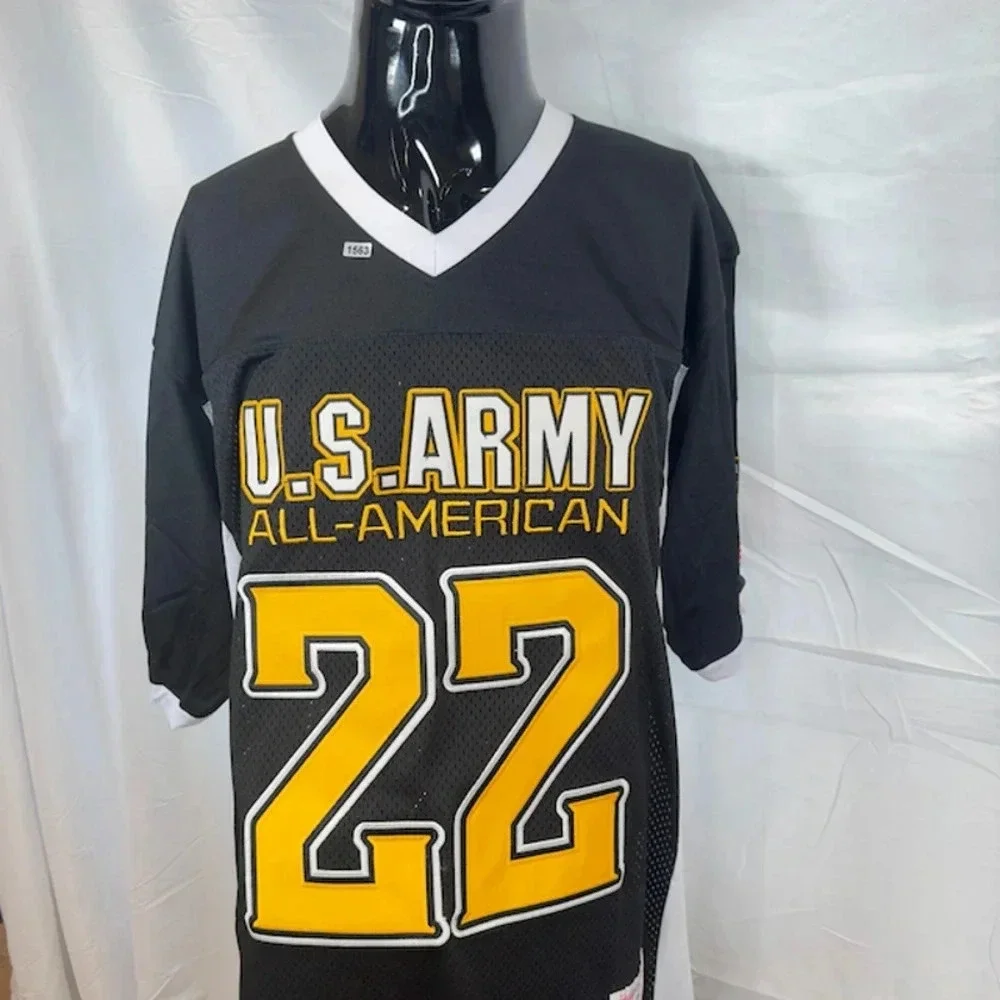 NEW Headgear US Army Odell Beckham Football Jersey Short Sleeve Black Mens 3XL - Picture 1 of 9